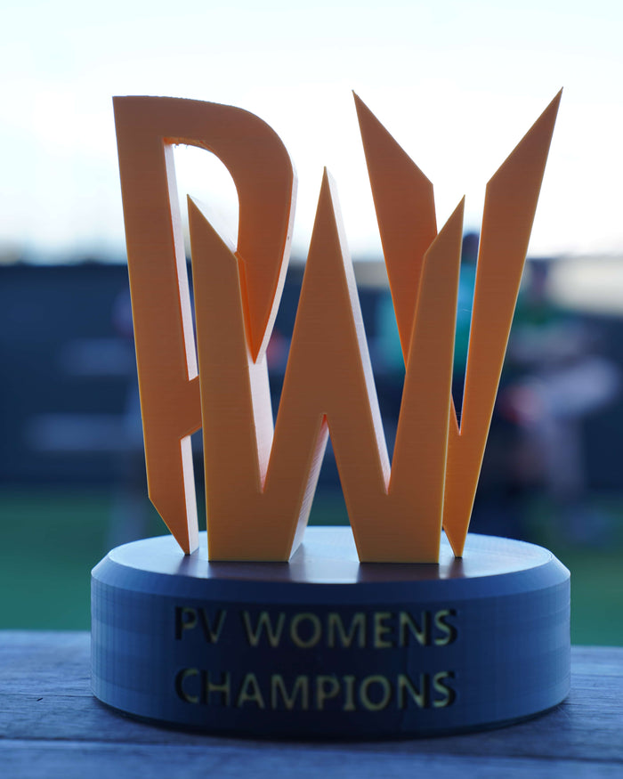 PVW championship trophy won by GOAL Diggers